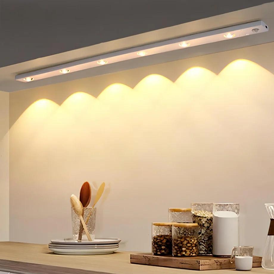 Battery Operated and Motion Sensor Under Cabinet LED Light Bar - Lumaz