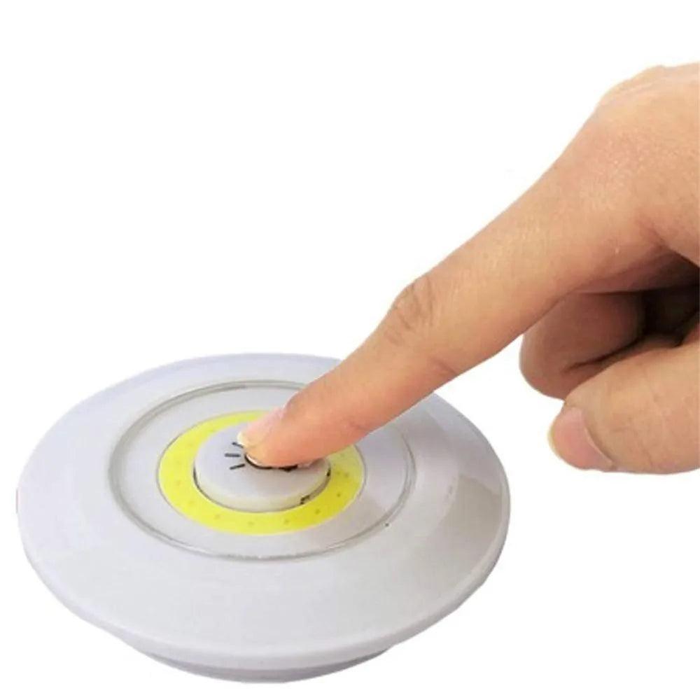 Battery Operated Dimmable COB LED Puck Lights For Kitchen Cabinet - Lumaz