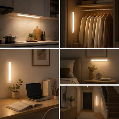 Tragbare LED-Unterbauleuchte – Bewegungssensor, USB-C wiederaufladbar