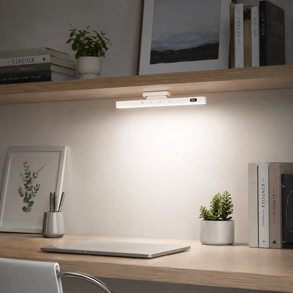 2500mAh Rechargeable Under Cabinet LED Light Bar - Three-Color Light, Magnetic Base
