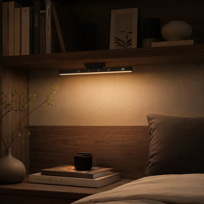 2500mAh Rechargeable Under Cabinet LED Light Bar - Three-Color Light, Magnetic Base