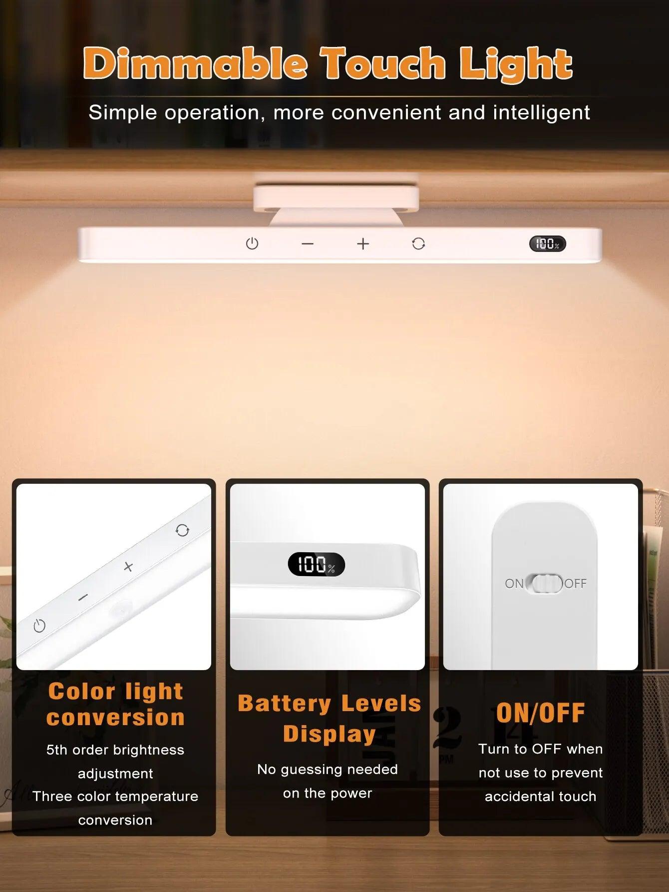 Richelieu Magnetic Under-Cabinet Battery Light Bar – 7.44in – Silver – Batteries Included (2-Pack)