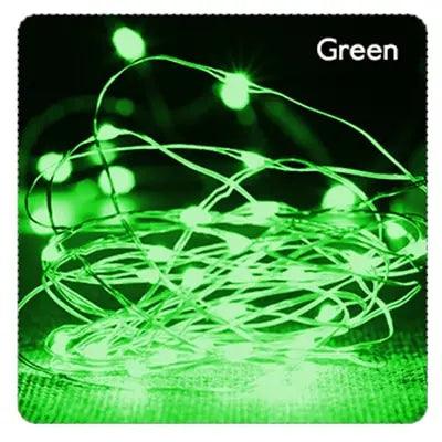 Battery Powered Copper Wire LED Fairy String Lights Lumaz - Lumaz