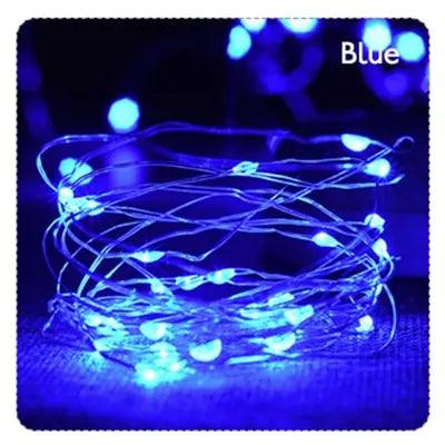 Battery Powered Copper Wire LED Fairy String Lights Lumaz - Lumaz