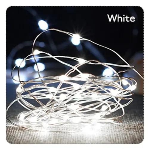 Battery Powered Copper Wire LED Fairy String Lights Lumaz - Lumaz