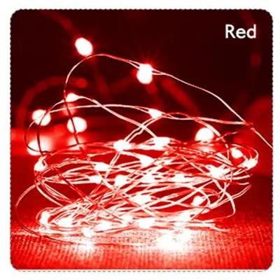 Battery Powered Copper Wire LED Fairy String Lights Lumaz - Lumaz