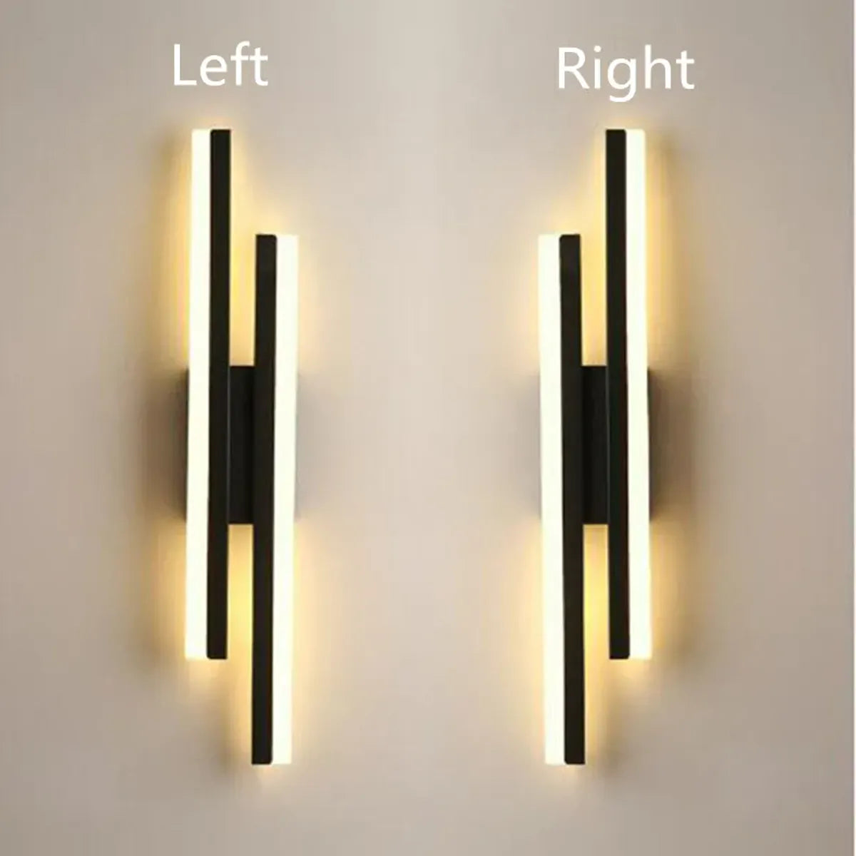Bedroom LED Wall Light Copper Line Pipe Acrylic Lampshade for Indoor Lighting