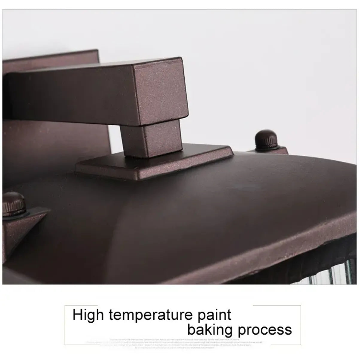 Chinesische Außenwandleuchte – Metall & Glas, IP55 wasserdicht, E27-Fassung, für Villa, Tor, Garten