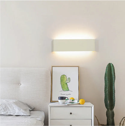 Modern Minimalist LED Wall Light Aluminum Dimmable Led Wall Lamp for Living Room
