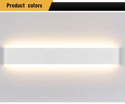 Modern Minimalist LED Wall Light Aluminum Dimmable Led Wall Lamp for Living Room