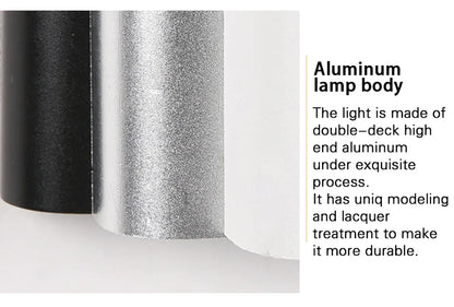 Modern Minimalist LED Wall Light Aluminum Dimmable Led Wall Lamp for Living Room