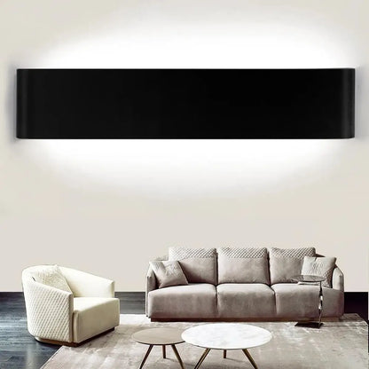 Modern Minimalist LED Wall Light Aluminum Dimmable Led Wall Lamp for Living Room