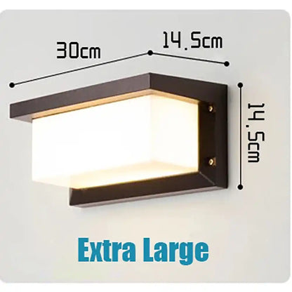 Extra Large LED Outdoor Wall Lights Waterproof Motion Sensor Outdoor Lighting