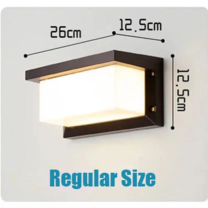 Extra Large LED Outdoor Wall Lights Waterproof Motion Sensor Outdoor Lighting