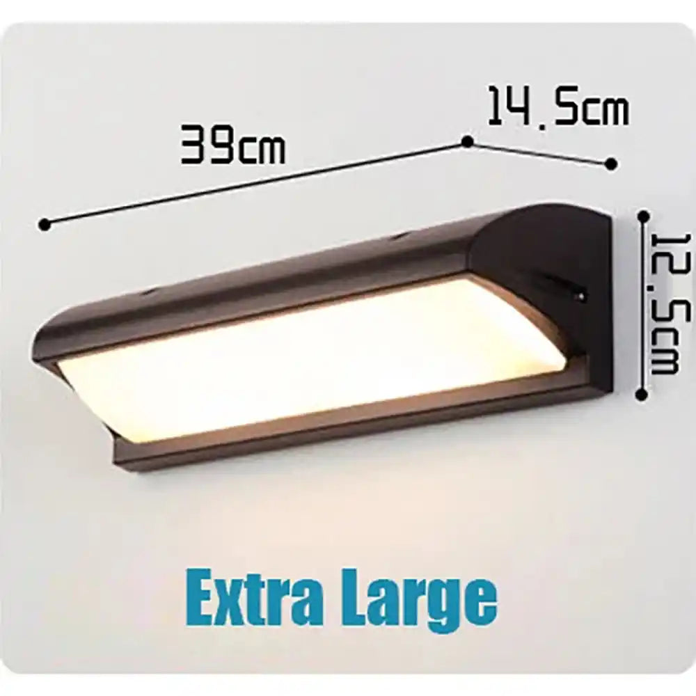 Extra Large LED Outdoor Wall Lights Waterproof Motion Sensor Outdoor Lighting