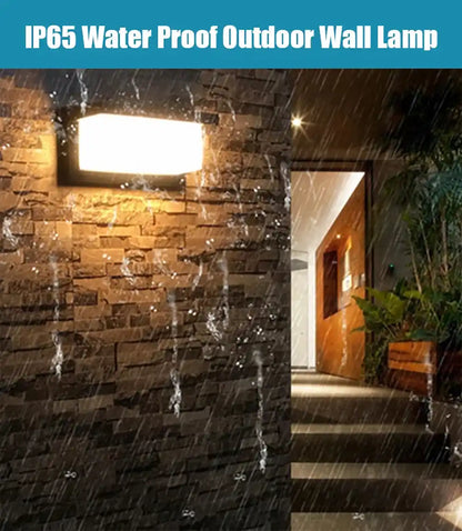 Extra Large LED Outdoor Wall Lights Waterproof Motion Sensor Outdoor Lighting