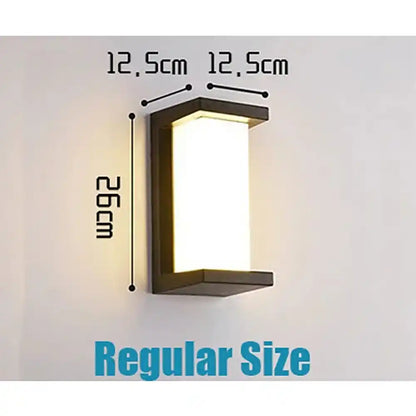 Extra Large LED Outdoor Wall Lights Waterproof Motion Sensor Outdoor Lighting