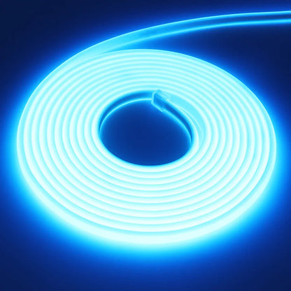 High-Density COB Neon Strip Light - 220–240V EU Plug, IP67, 288 LEDs/m