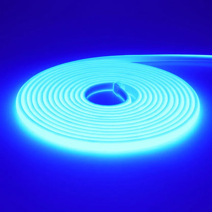 High-Density COB Neon Strip Light - 220–240V EU Plug, IP67, 288 LEDs/m