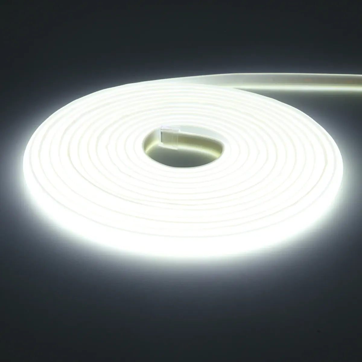 High-Density COB Neon Strip Light - 220–240V EU Plug, IP67, 288 LEDs/m