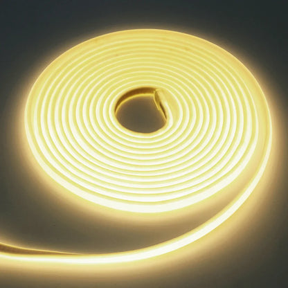 High-Density COB Neon Strip Light - 220–240V EU Plug, IP67, 288 LEDs/m
