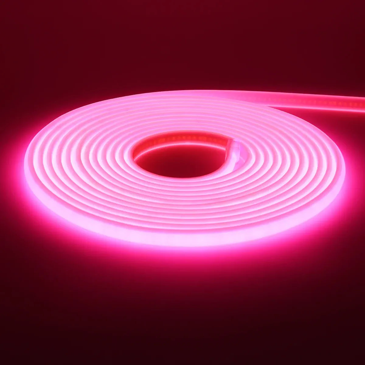 High-Density COB Neon Strip Light - 220–240V EU Plug, IP67, 288 LEDs/m