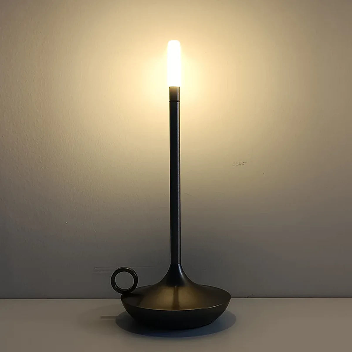 Showcasing Bedrooms with Vintage Candlelight LED Table Lamp