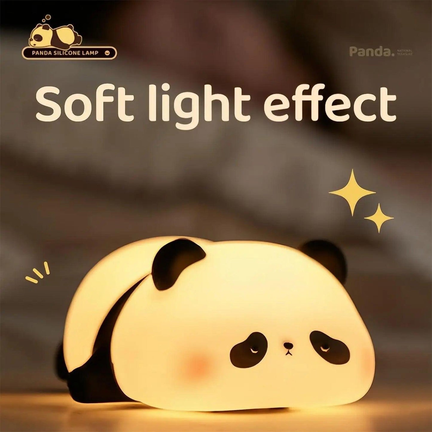 LED Cute Pet Silicone Bedside Lamp - Lumaz