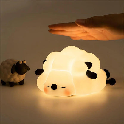 LED Cute Pet Silicone Bedside Lamp - Lumaz