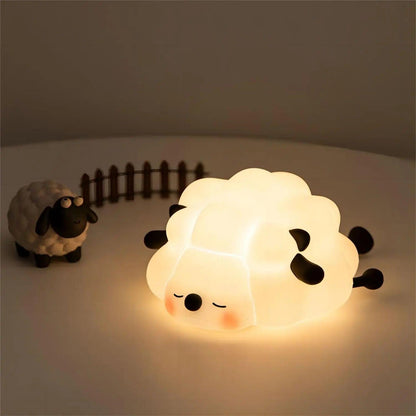 LED Cute Pet Silicone Bedside Lamp - Lumaz