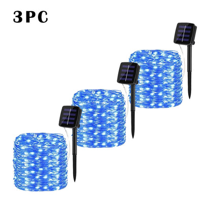 LED Solar String Light Outdoor Fairy String Lights Waterproof - Lumaz