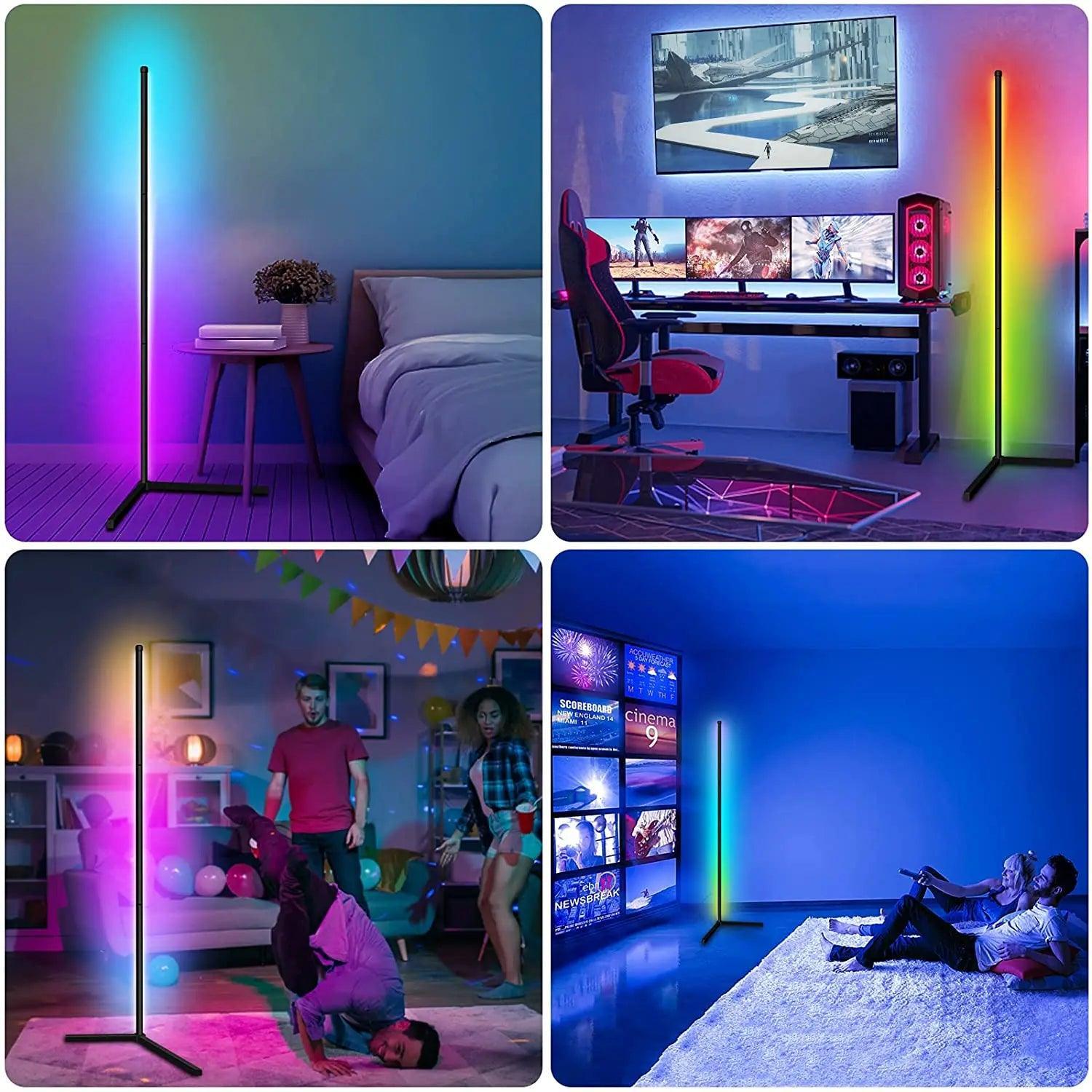 Lumaz Dimmable RGB Smart LED Floor Lamp - Lumaz