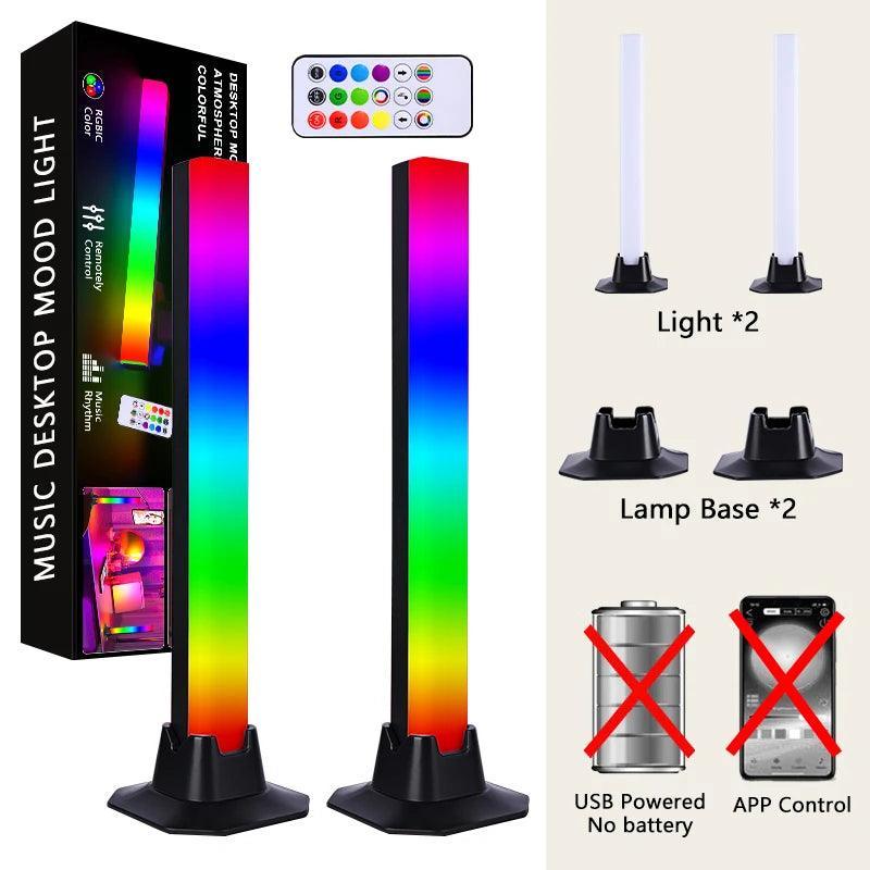 Lumaz RGB Desktop Floor Atmosphere LED Lights - Lumaz