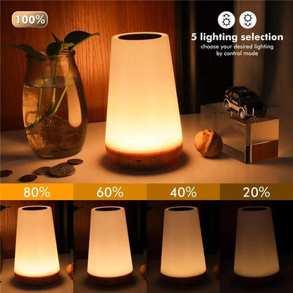 Lumaz RGB LED Night Light Bedside Lamps - Lumaz