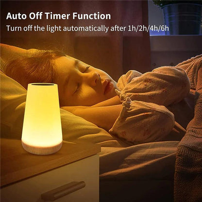 Lumaz RGB LED Night Light Bedside Lamps - Lumaz