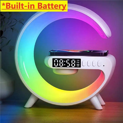 Lumaz RGB LED Night Light With Wireless Charger - Lumaz