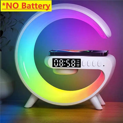 Lumaz RGB LED Night Light With Wireless Charger - Lumaz