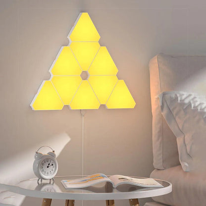 Lumaz RGB Smart Triangular LED Wall Lights - Lumaz