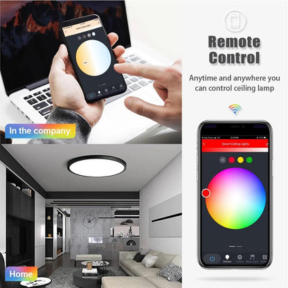 Smart RGBCW LED Ceiling Light | Lumaz - Lumaz