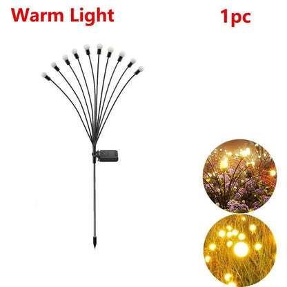 LED Firefly Outdoor Solar Light For Garden Landscape Lighting, IP65 Waterproof - Lumaz