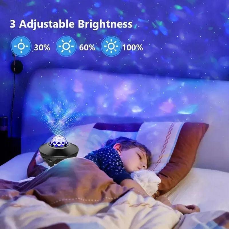 Lumaz Starry Projector Galaxy LED Night Light - Lumaz