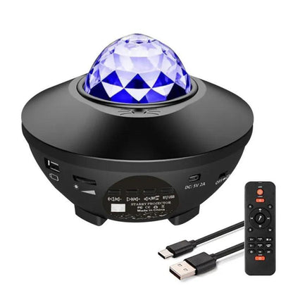 Lumaz Starry Projector Galaxy LED Night Light - Lumaz