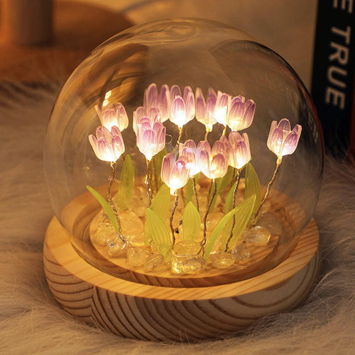 Tulip LED Night Light, LED Tulip Night Light for Home Decor | Lumaz - Lumaz