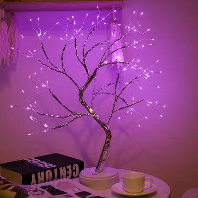 Mini Christmas Tree LED Copper Wire Garland Lamp - Lumaz