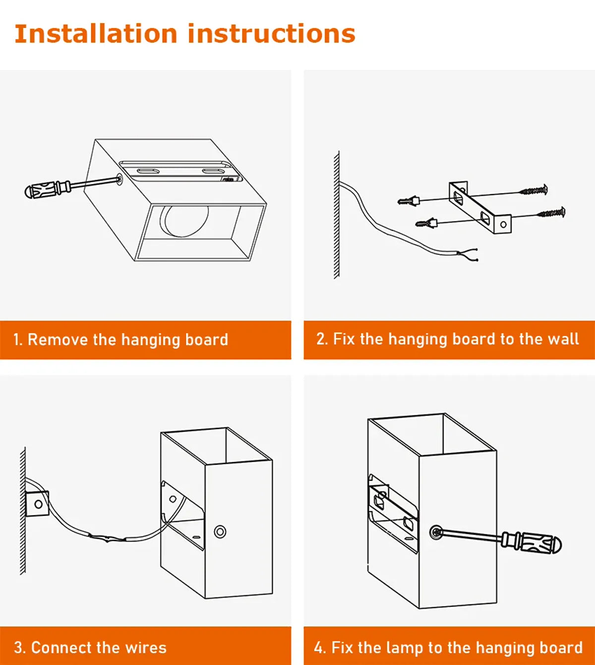 Modern 6W LED Wall Light Aluminum Minimalist Indoor Wall Lamp Lighting Decor
