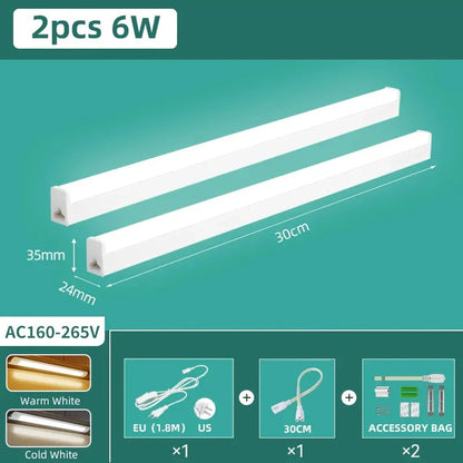 Moisture-Proof Under Cabinet LED Light Bar - Waterproof Dustproof, Super Bright
