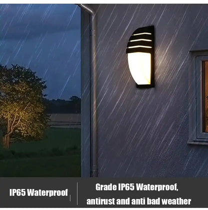 Motion Sensor LED Outdoor Wall Lights Waterproof Porch Light