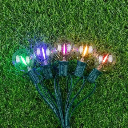 Multicolor G40 Outdoor String Lights 110V Led String Light Waterproof Connectable - Lumaz