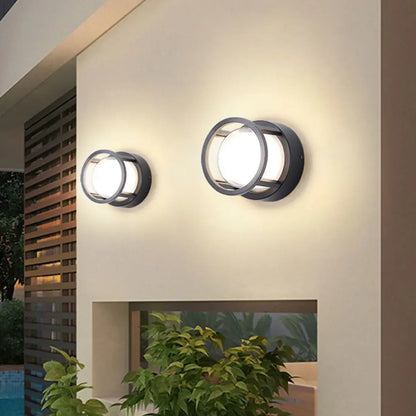Multiple Styles Motion-Sensor LED Outdoor Wall Light for Porch & Garden