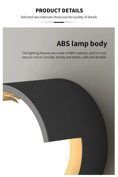 Multiple Styles Motion-Sensor LED Outdoor Wall Light for Porch & Garden